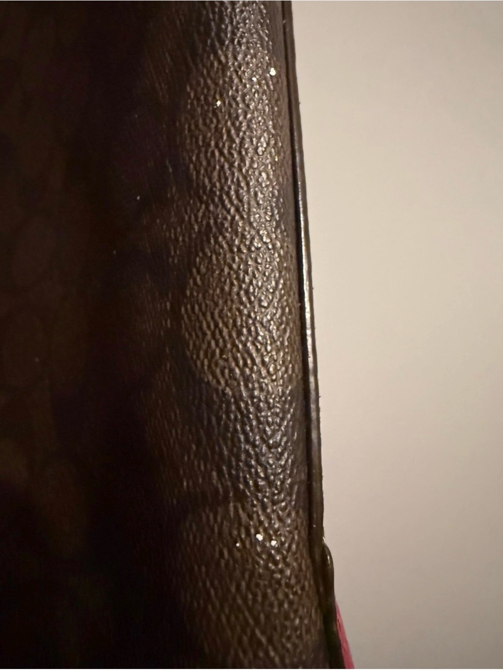 Authentic Coach Classic City Tote Monogram Brown Black & Dark Magenta Pink - Picture 12 of 12